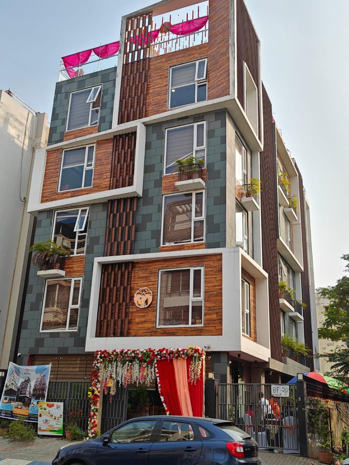 Nk7 Newtown Hotell Kolkata Eksteriør bilde